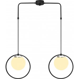 Dolly loftslampe 4501 - Sort/hvid