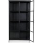 Industri vitrineskab i metal - Metal / Glas