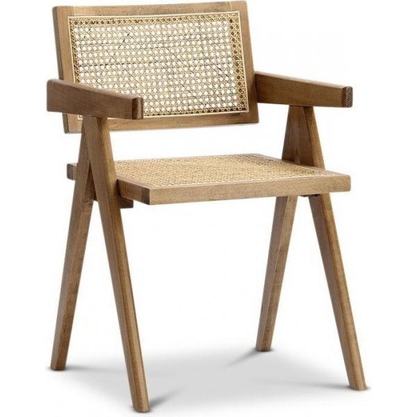 Roxana stol - Natur/rattan