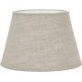 Oval Selected Linen lampeskærm - Naturlig - 20 cm