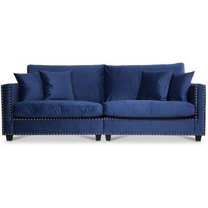 Bellino  4-personers sofa - Bl fljl