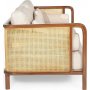 Peanut 3-personers sofa - Creme