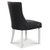 Tuva stol, Sort PU - Hvide ben + Pletfjerner til møbler