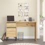 Aristo skrivebord 120x44,5 cm - Filt/antracit