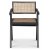 Strmsberg stol - Sort mahogni/rattan + Mbelplejest til tekstiler