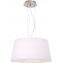 Omega loftslampe - Hvid/krom