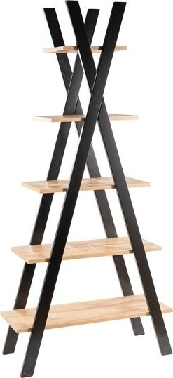 Tipi reol 180 cm - Wotan eg/sort
