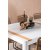 Togo udendrs spisegruppe med 6 Lindos stole - Beige/Sort/Teak