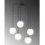 Ozon loftlampe 4446 - Sort/hvid