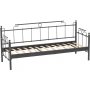 Hampus 3-personers udendrs sofa - Sort/antracit
