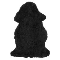 Curly fåreskind - 95x55 cm - Sort Curly fåreskind - 95x55 cm - Sort
