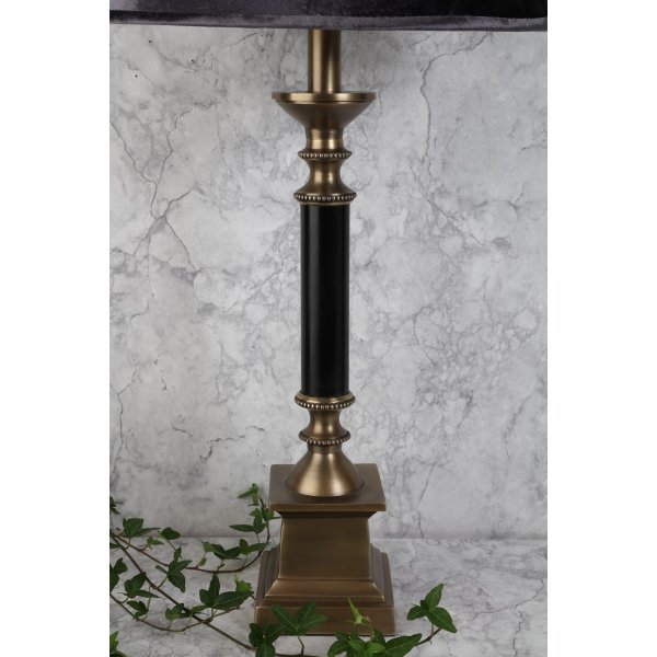 Bordlampe Zero H77 - Sort / Antik messing