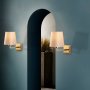 Profil vglampe 4651 - Guld/hvid