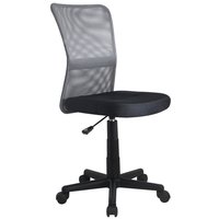 Fox skrivebordsstol - Sort/grå