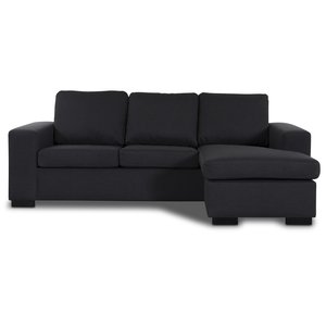 Solna Chaiselong sofa antracit - Hjre