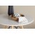 Danburi spisebord 60 cm - Hvid