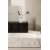 Milos tppe 230 x 160 cm - Beige/Hvid