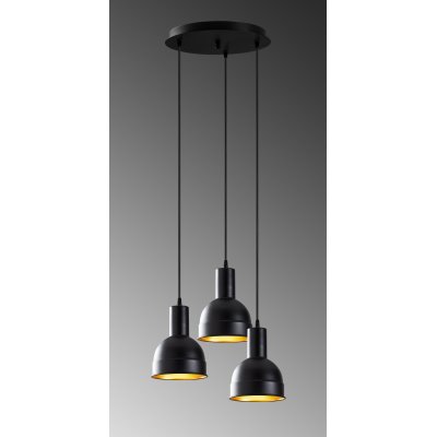 Bergamot loftslampe 183-S2 - Sort