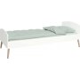 Softline seng 90 x 200 cm - Hvid