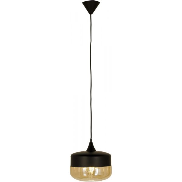 Center loftslampe - Sort/rav
