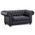 Chesterfield New England 2-pers. Sofa i stof - Valgfri farve