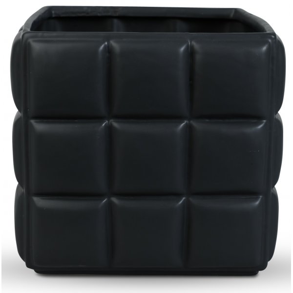 Krukke Chess H22 cm - Sort