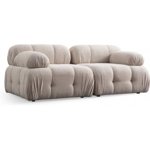 Petite 2-personers sofa - Creme