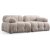 Petite 2-personers sofa - Creme