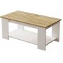 Luvio sofabord 15, 95,6x50 cm - Eg/hvid