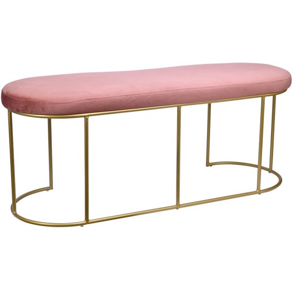 Montecarlo siddebnk - Messing / Rosa (Fljl)