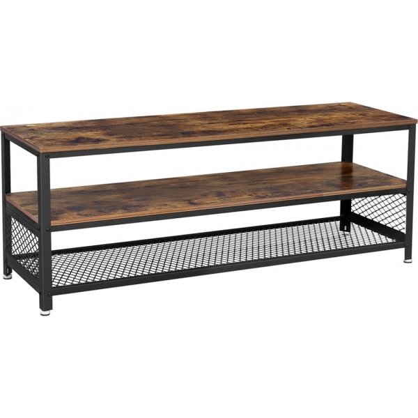 Maxwell media bnk 140 cm - Brun/sort