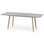 Birte spisebord 160-200 cm - Gr/eg