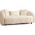 Venedig 2-personers sofa - Cremehvid