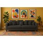 Brandy Lounge - 4-pers. Sofa XL (mrkegr)