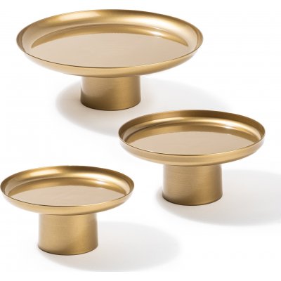 Nisiros dekorativ tallerken - Guld