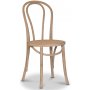 Skagen spisebordsst; spisebord 160/210x90 cm - Hvid / brunolieret eg med 4 stk. Danderyd No.18 stole Whitewash