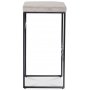 Stage barstol - Grbeige fljl / sort