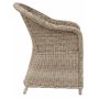 Udendrsgruppe: 6 stole og bord 200 x 100 cm rotting - Hampton/Mercury
