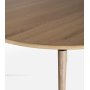 Omni rundt spisebord 150 cm - Whitewash