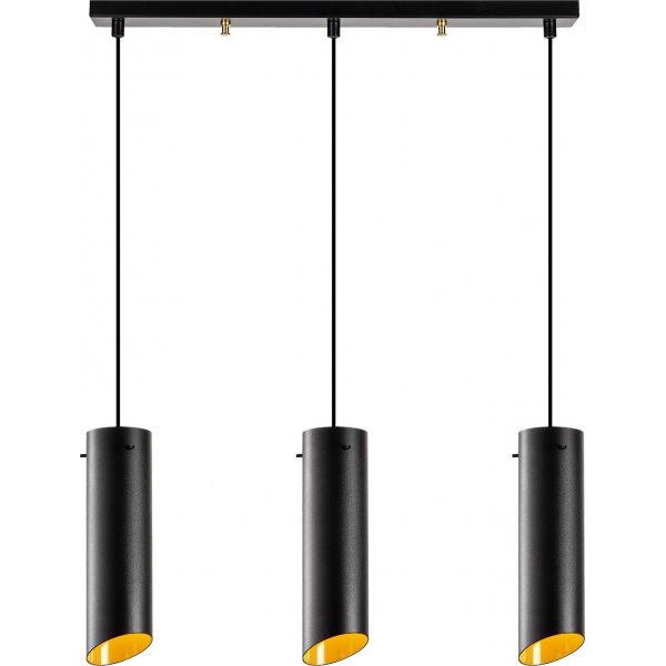 Sivani loftslampe 977 - Sort/gul