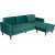 Firenze sofa i grn fljl