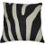 Zebrapude 50 x 50 cm - Sort/hvid