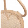 Danderyd No.30 stol bjet tr - Whitewash / Rattan