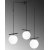 Ozon loftlampe 6276 - Sort/hvid