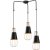 Samba loftslampe 6211 - Sort/kobber