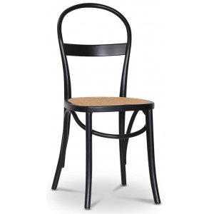 Laxne stol - Rotting/sort + Møbelplejesæt til tekstiler