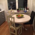 Kundebillede Fitchburg 106-141 cm spisebord - Hvid