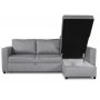 Trn sovesofa med Chaiselong - Hjre