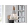 Nittsj loftslampe - Hvid