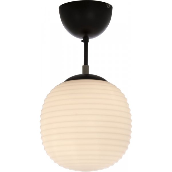 Rille plafond - Sort/opal hvid